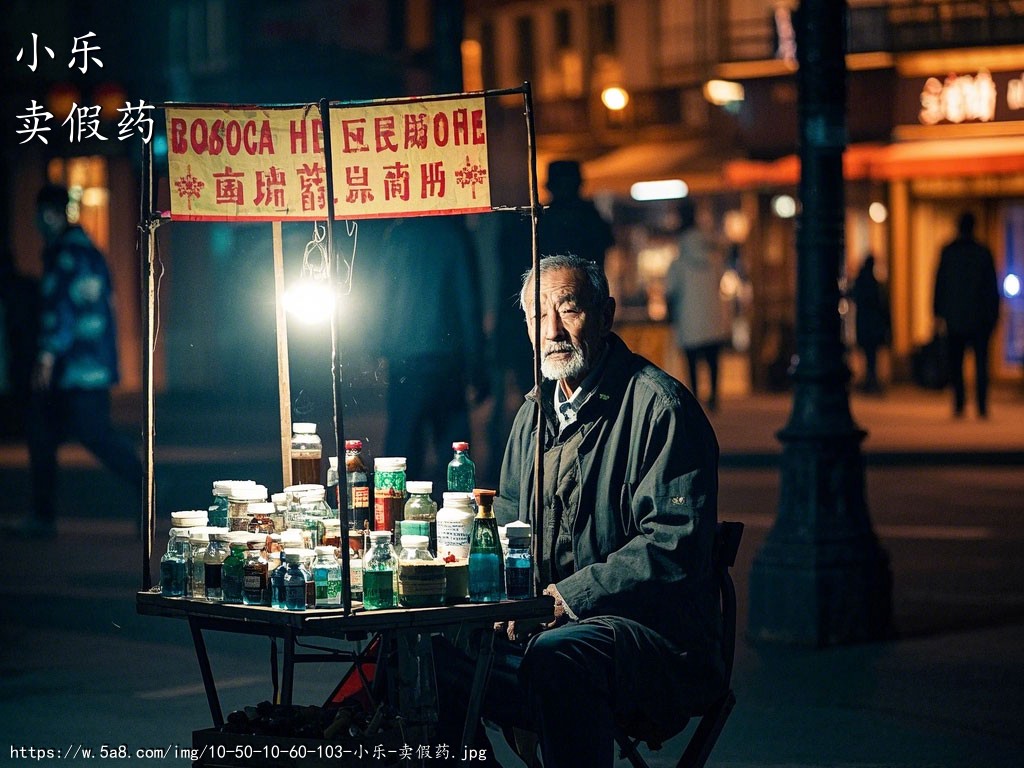 小乐卖假药搞笑图片