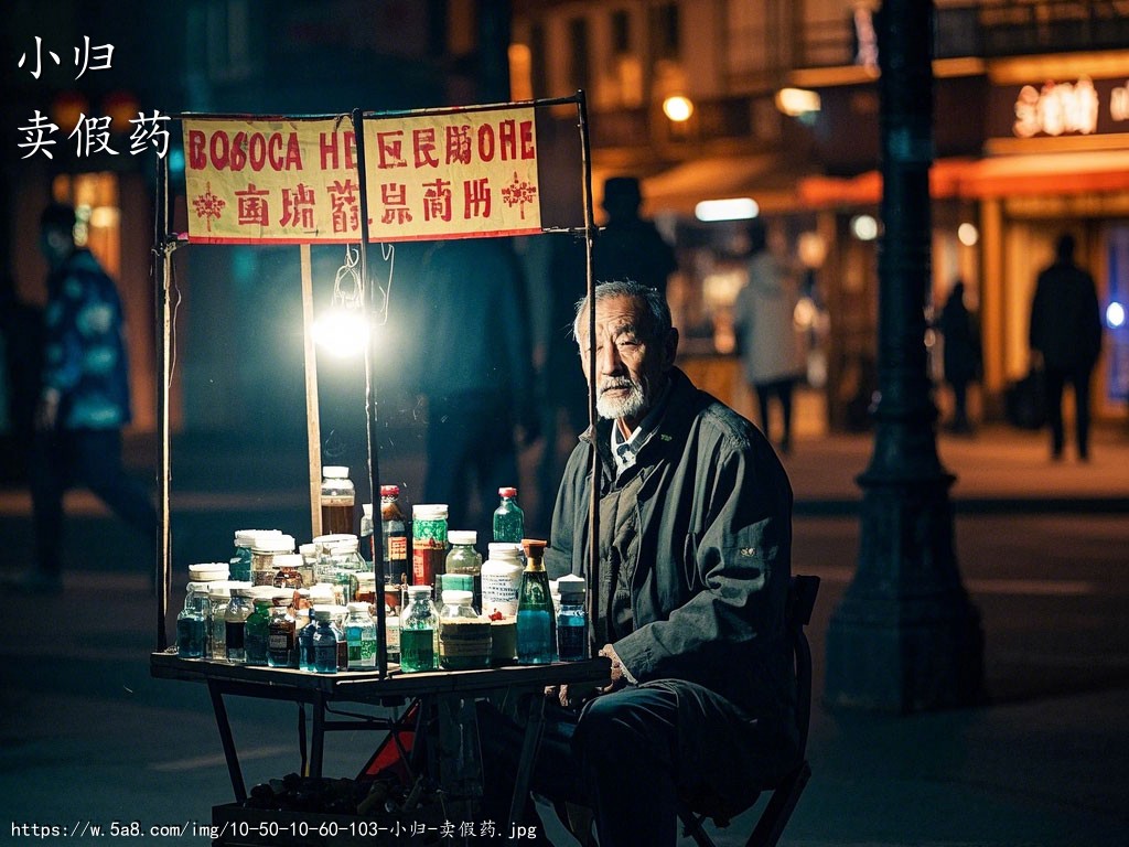 小归卖假药搞笑图片