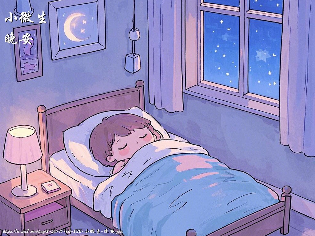 小微生晚安搞笑图片