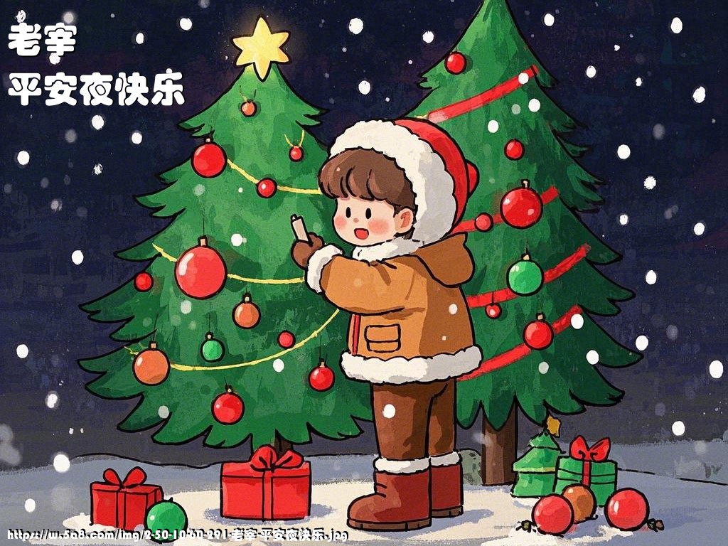 老宰平安夜快乐搞笑图片