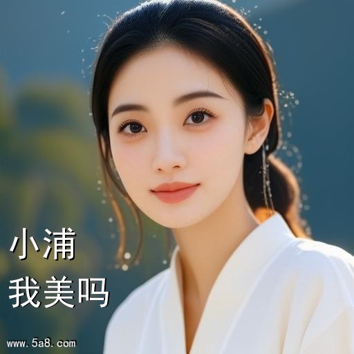 我美吗小浦搞笑图片