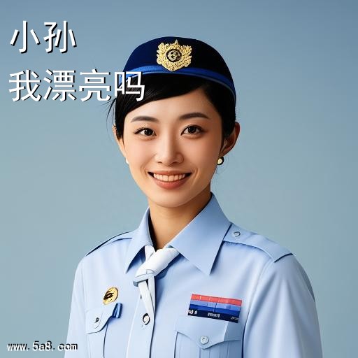 我漂亮吗小孙搞笑图片