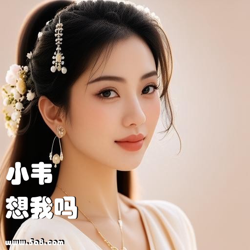 想我吗小韦搞笑图片