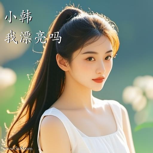 我漂亮吗小韩搞笑图片