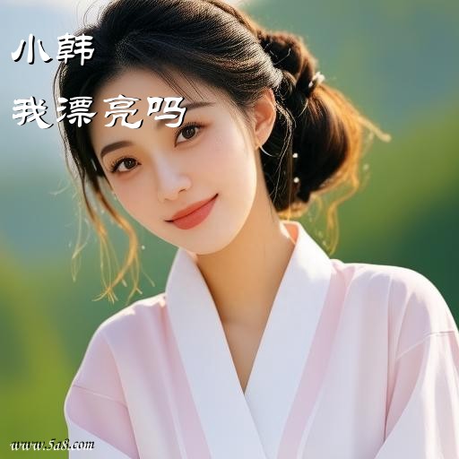 我漂亮吗小韩搞笑图片