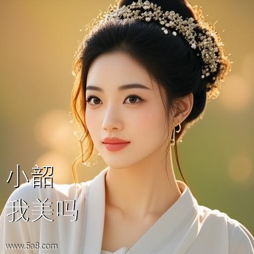 我美吗小韶搞笑图片