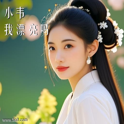 我漂亮吗小韦搞笑图片